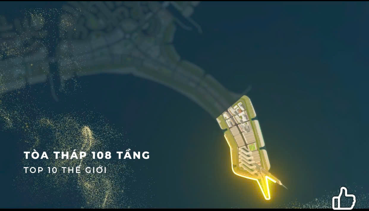 Tòa tháp 108 tầng Vinhomes Cần Giờ